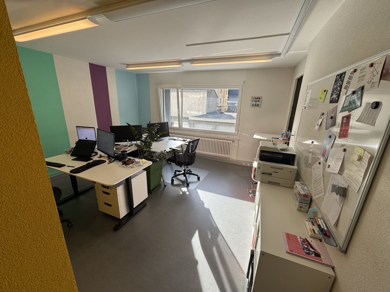 Location bureau Martigny — intérieur du bureau